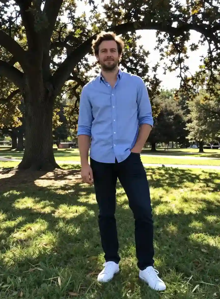 Before - Outdoor Portrait Framed for a Dating App Profile